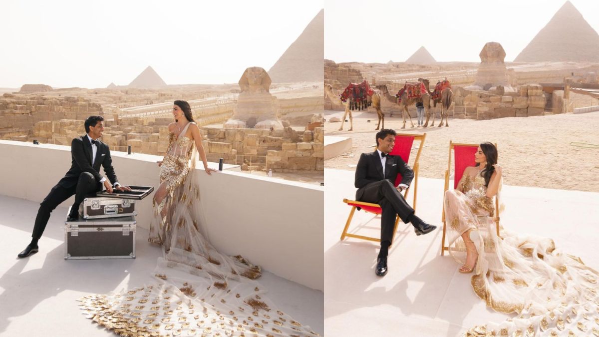 Tech Billionaire Ankur Jain weds Ex-WWE star Erika Hammond in Egyptian ...