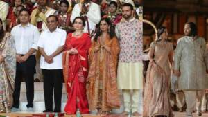 Anant Ambani and Radhika Merchant Wedding Nita and Mukesh Ambani give cash, gold, and silver to fifty couples at the large-scale wedding; REPORT