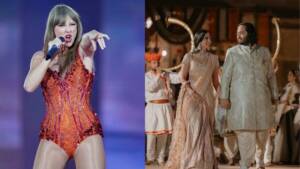 'Taylor Swift ko bulao na' Anant Ambani and Radhika Merchant wedding the internet advises calling Taylor Swift following reports of Drake, Adele, and Lana Del Rey's performance.